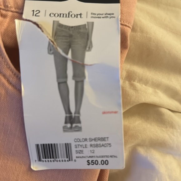 Rafaella pink skimmer jeans - Picture 2 of 2